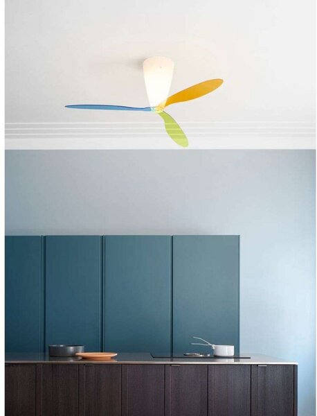 Stropní Lampa Luceplan, stmívatelné, Vícebarevná, Plast