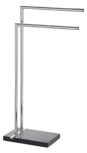 WENKO 20461100 - Stojan na ručníky NOBLE 45,5x82 cm chrom/černá