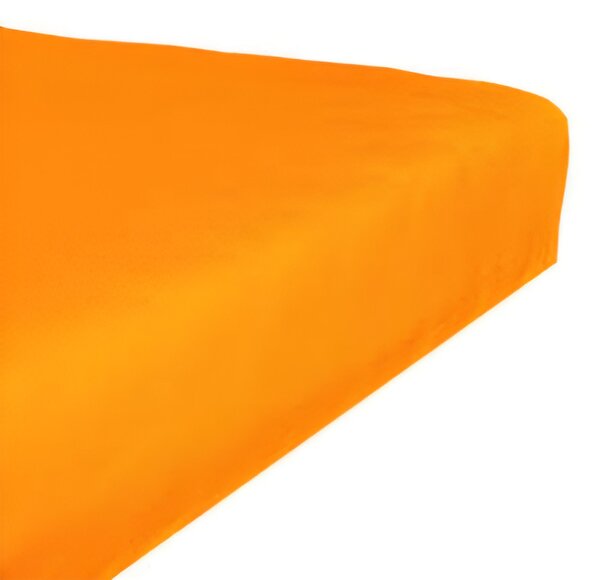 Prostěradlo jersey světle oranžová TiaHome - 60x120cm
