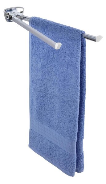 WENKO 17875100 - Držák ručníků BASIC 42x8 cm nerez/stříbrná