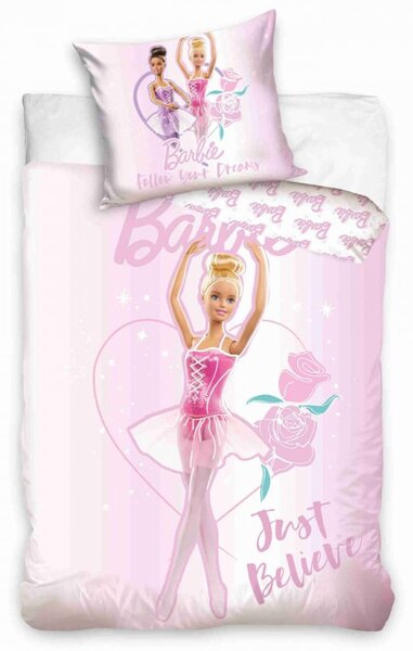 Dětské povlečení Barbie Princezna Baletka 140x200/70x90 cm