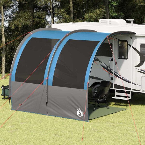 VidaXL Markýza ke karavanu taft Voděodolný [42001061] Barva: Zelená, Velikost: 260 x 300 x 260 cm