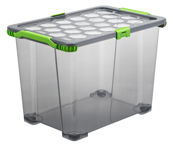 BOX S VÍKEM 65 l Rotho - Stohovatelné boxy