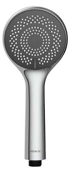 WENKO 23992100 - Sprchová hlavice WATERSAVING SYSTEM 9,5x9,5 cm lesk. chrom/šedá