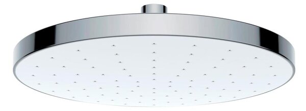 WENKO 24000100-Sprchová hlavice AUTOMATIC CLEANING 22,5x22,5 cm lesk. chrom/bílá