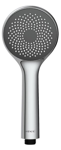 WENKO 23991100 - Sprchová hlavice WATERSAVING SYSTEM 9,5x9,5 cm lesk. chrom/šedá
