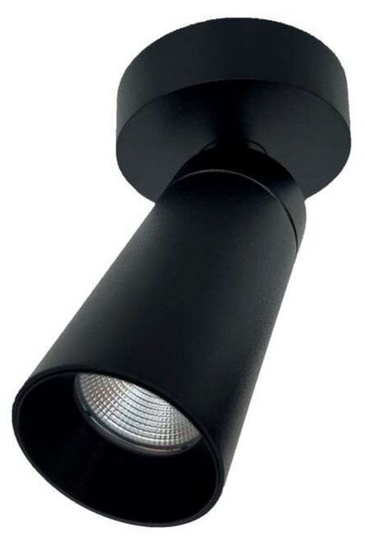 Stropní Lampa ANTIDARK, stmívatelné, Černá, Obývací pokoj, Hliník