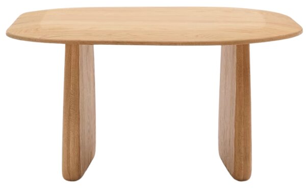 Kave Home Dubový odkládací stolek Pirita 71 x 70 cm