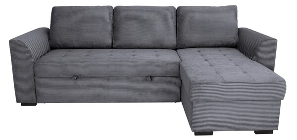 ROHOVÁ SEDAČKA, textil, dřevo, kov, Xora - Sedací soupravy