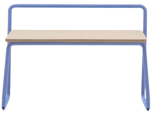 Modrá dětská lavice Kave Home Tinn 75 cm