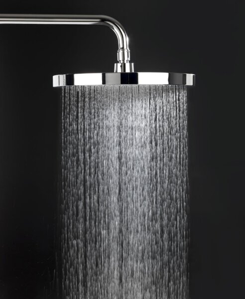 WENKO 24910100 - Sprchová hlavice SOFTWATER 26x26 cm lesk. chrom/černá
