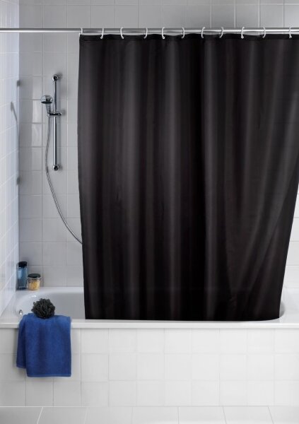 WENKO 20043100 - Sprchový závěs 180x200 cm černá