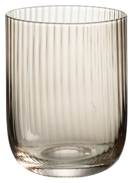 Oranžová sklenice J-line Urana 260 ml