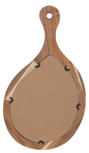 Dřevěné nástěnné zrcadlo J-line Palett 63 x 36 cm