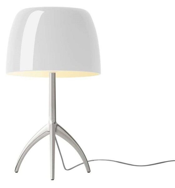 Stolní lampa Foscarini, Metalická, Obývací pokoj, Hliník
