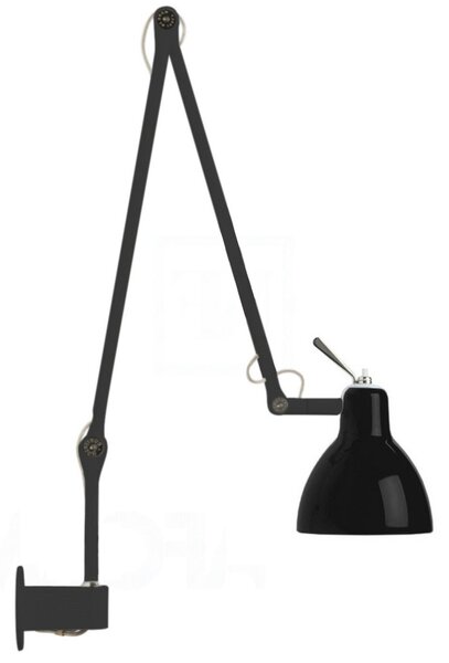 Luxy W2 Nástěnné Svítidlo Black/Matte White