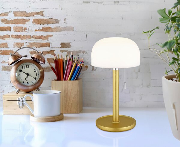 STOLNÍ LAMPA NA BATERIE 15/28 cm Globo - Venkovní světla, Online Only