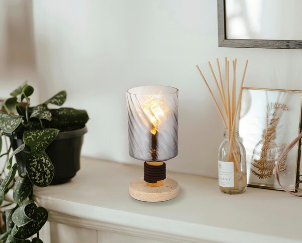 STOLNÍ LAMPA, E27, 12/25,4 cm Globo - Online Only svítidla, Online Only