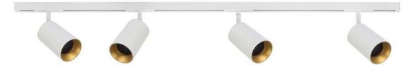 Stropní Lampa ANTIDARK, Bílá, Obývací pokoj, Kov