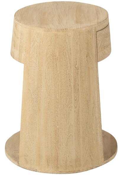 Dřevěný odkládací stolek J-line Colis 40 cm