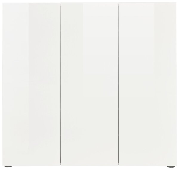 BOTNÍK, bílá, 120/115/34 cm Xora - Botníky