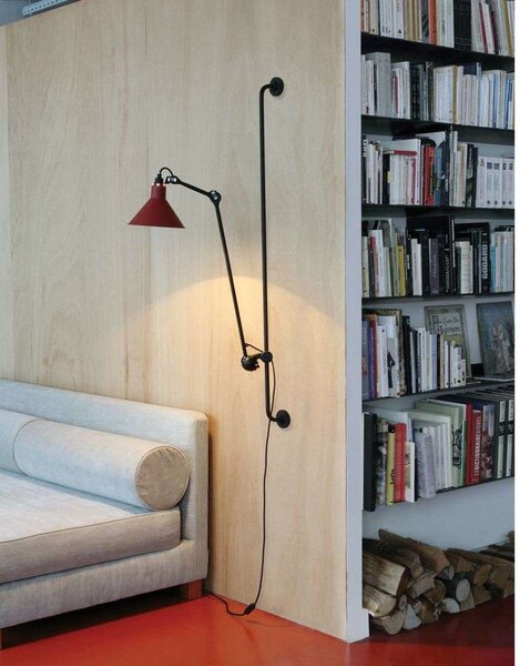 Nástěnná Svítidla Lampe Gras, Černá, Obývací pokoj, Kov, Industriální design