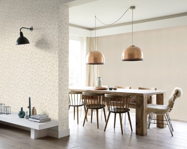RASCH | Vliesová tapeta na zeď Novella XL 983517 | 1,06 x 10,05 m | šedá