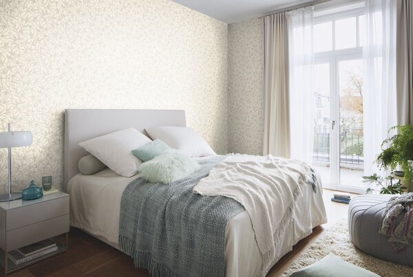 RASCH | Vliesová tapeta na zeď Novella XL 983128 | 1,06 x 10,05 m | béžová, hnědá