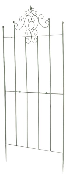 Mřížka na popínavé rostliny Paula - 180 x 85,5 cm - Zelená antik