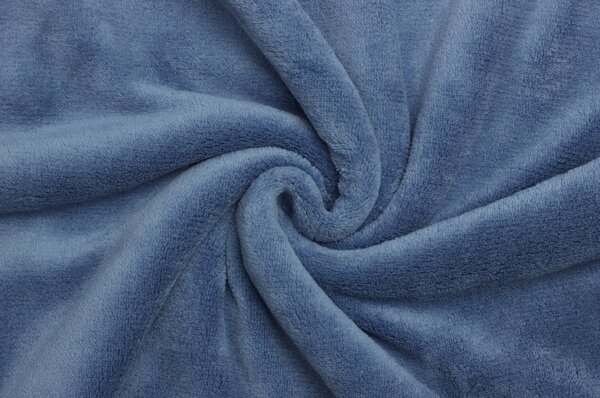 Coral fleece | WellSoft - Jeans modrá
