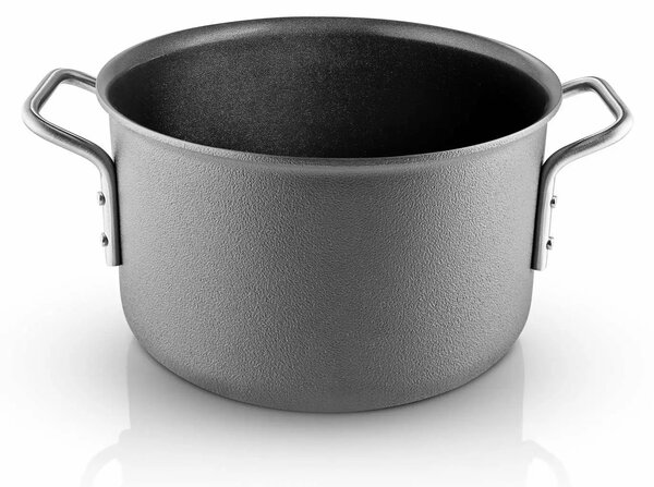 Eva Solo sada hrnců Greyline Ceramic nepřilnavé 4 ks – hrnce s keramickým nepřilnavým povrchem pro každodenní vaření