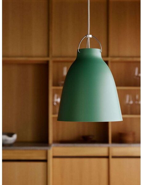 Závěsná svítidlo FRITZ HANSEN, Zelená, Obývací pokoj, Kov