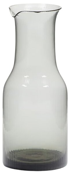 Šedá skleněná karafa Kave Home Thiba 900 ml