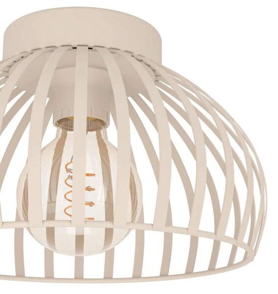 Eglo 901746 MOGANO 3 - Pískový stropní lustr ve vintage stylu, 1 x E27, Ø 28cm (Přisazené pískové vintage svítidlo )