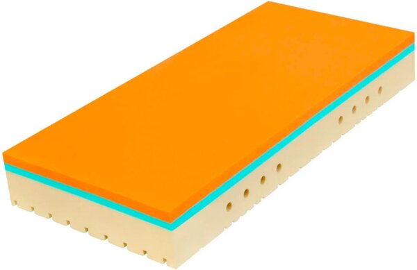 Tropico Ortopedická matrace Tropico SUPER FOX VISCO - 90x200 cm | 22 cm | CLASSIC (hladká bez profilace)