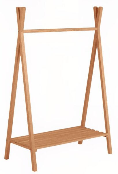 Dřevěný dětský věšák Kave Home Maralis 148 x 99 cm