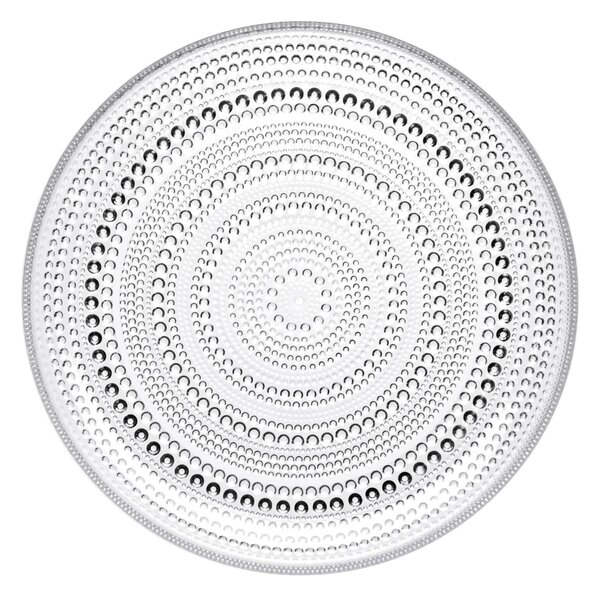 Skleněný talíř Kastehelmi Ø 24,8 cm – Clear