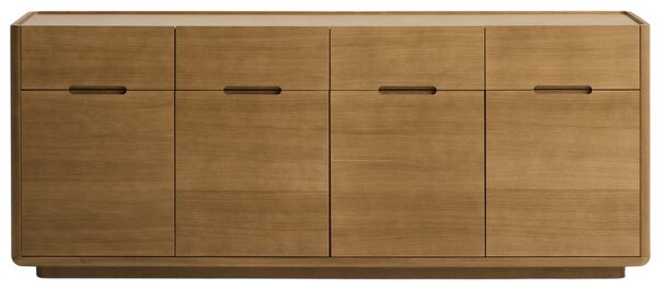 Kave Home Dubová komoda Arelida 200 x 45 cm