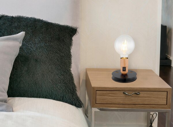 STOLNÍ LAMPA, E27, 12/9 cm Globo - Online Only svítidla, Online Only