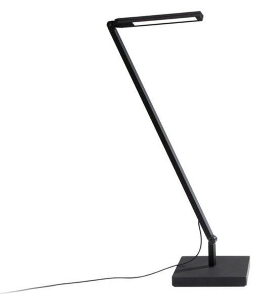 Stolní lampa Nemo Lighting, stmívatelné, Černá, Pracovna, Hliník