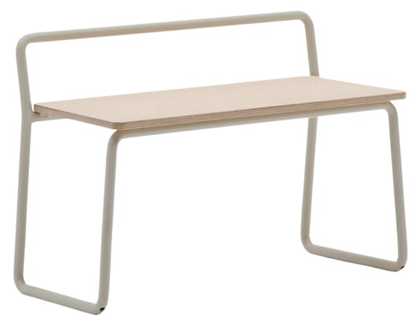 Béžová dětská lavice Kave Home Tinn 75 cm