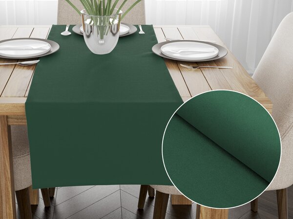 Biante Dekorační běhoun na stůl BKS-412 Zelený 20x120 cm