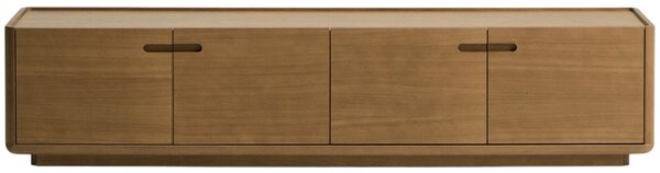 Kave Home Dubový TV stolek Arelida 200 x 40 cm