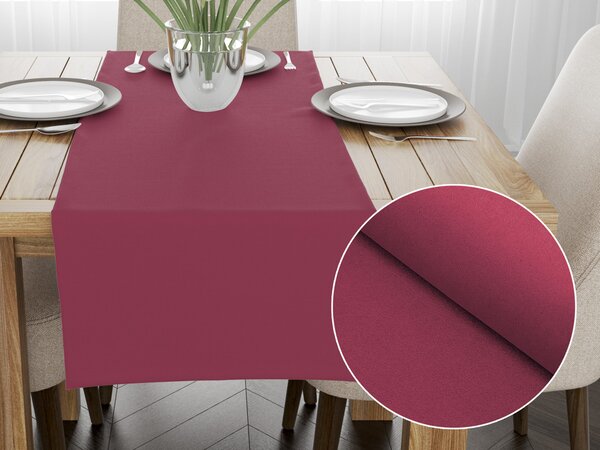 Biante Dekorační běhoun na stůl BKS-414 Malinově červený 20x120 cm