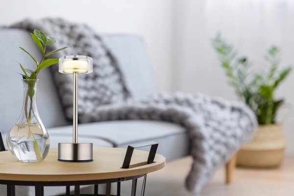 STOLNÍ LAMPA NA BATERIE 8/23,5 cm Globo - Venkovní světla, Online Only