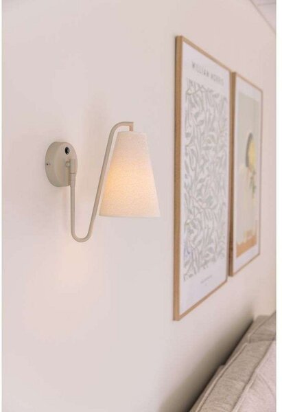 Nástěnná Svítidla Globen Lighting, Bílá, Obývací pokoj, Tkanina / Textil, Design