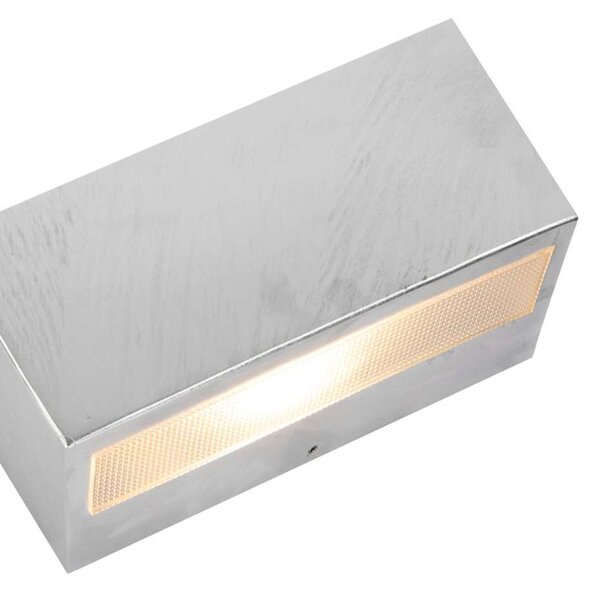 Asker Big Down LED Venkovní Nástěnné Světlo Galvanized