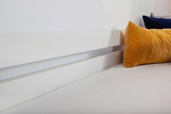 POSTEL S ÚLOŽNÝM PROSTOREM, 90/200 cm, bílá MID.YOU - Online Only dětské postele, Online Only