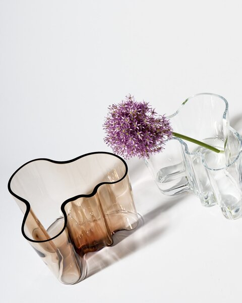 Skleněná váza Aalto 9,5 cm – Clear