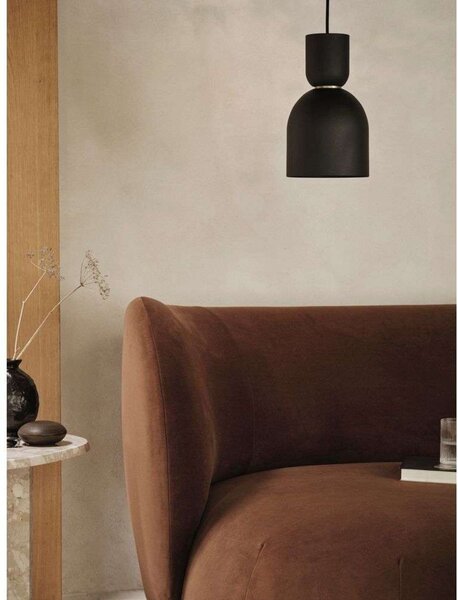 Závěsná svítidlo ferm LIVING, Černá, Obývací pokoj, Kov